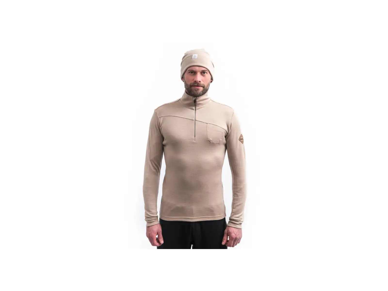 Sensor Merino Extreme Up cap Almond Beige