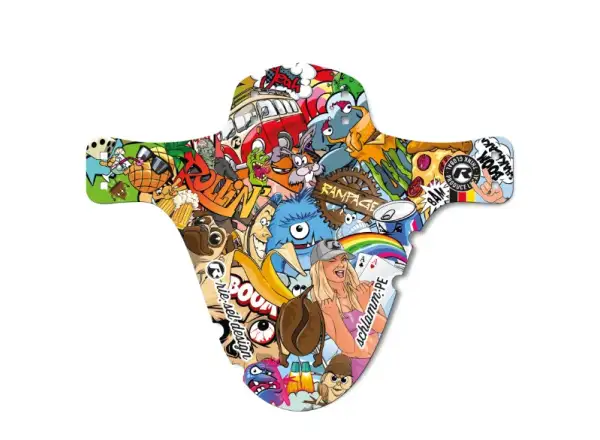 Rie:sel Design Schlamm:PE mudguard Stickerbomb Eyecatcher