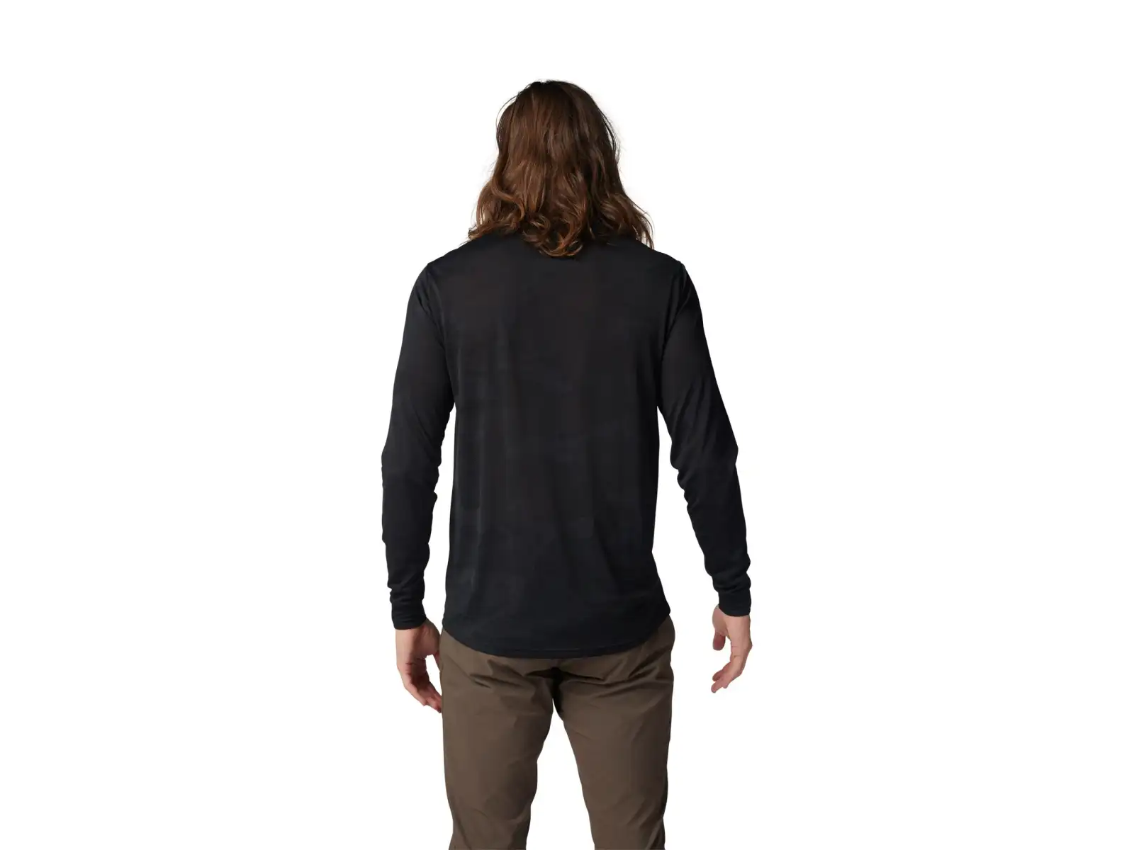 Fox Ranger TruDri men's jersey long sleeve Black