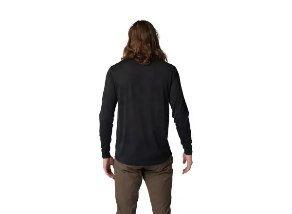 Fox Ranger TruDri men's jersey long sleeve Black