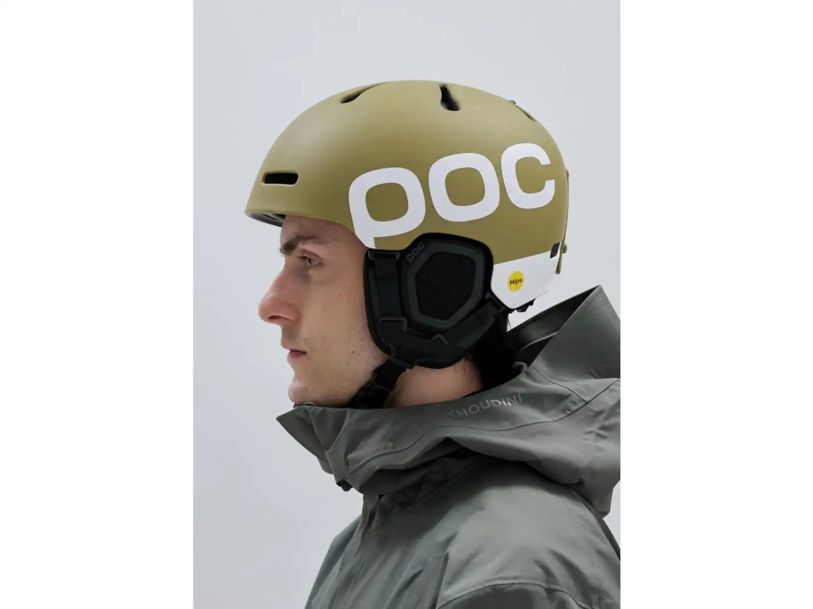 POC Fornix BC ski helmet Olivine Green Matt