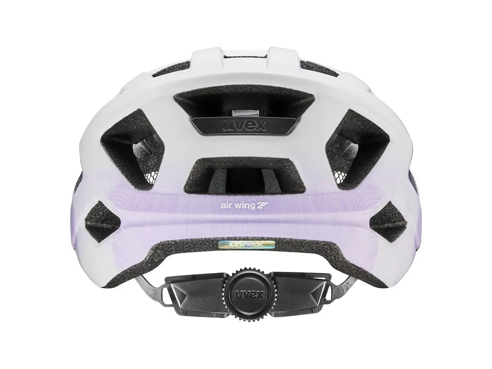 Uvex Air Wing 2 CC children's helmet Lilac-White Matt