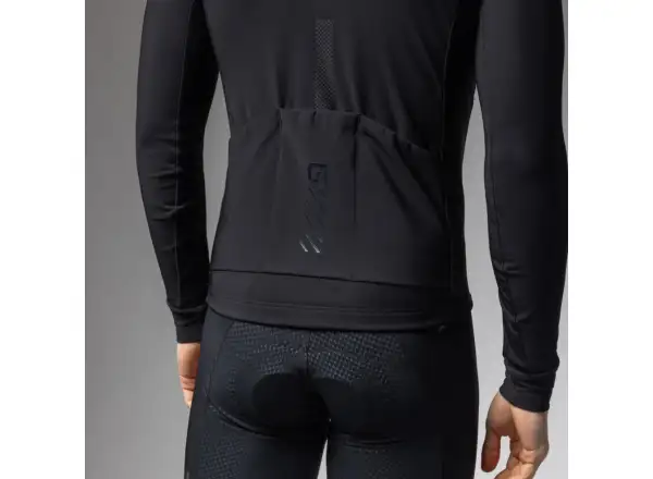 Alé Pragma Fondo 3.0 men's insulated jersey long sleeve Black