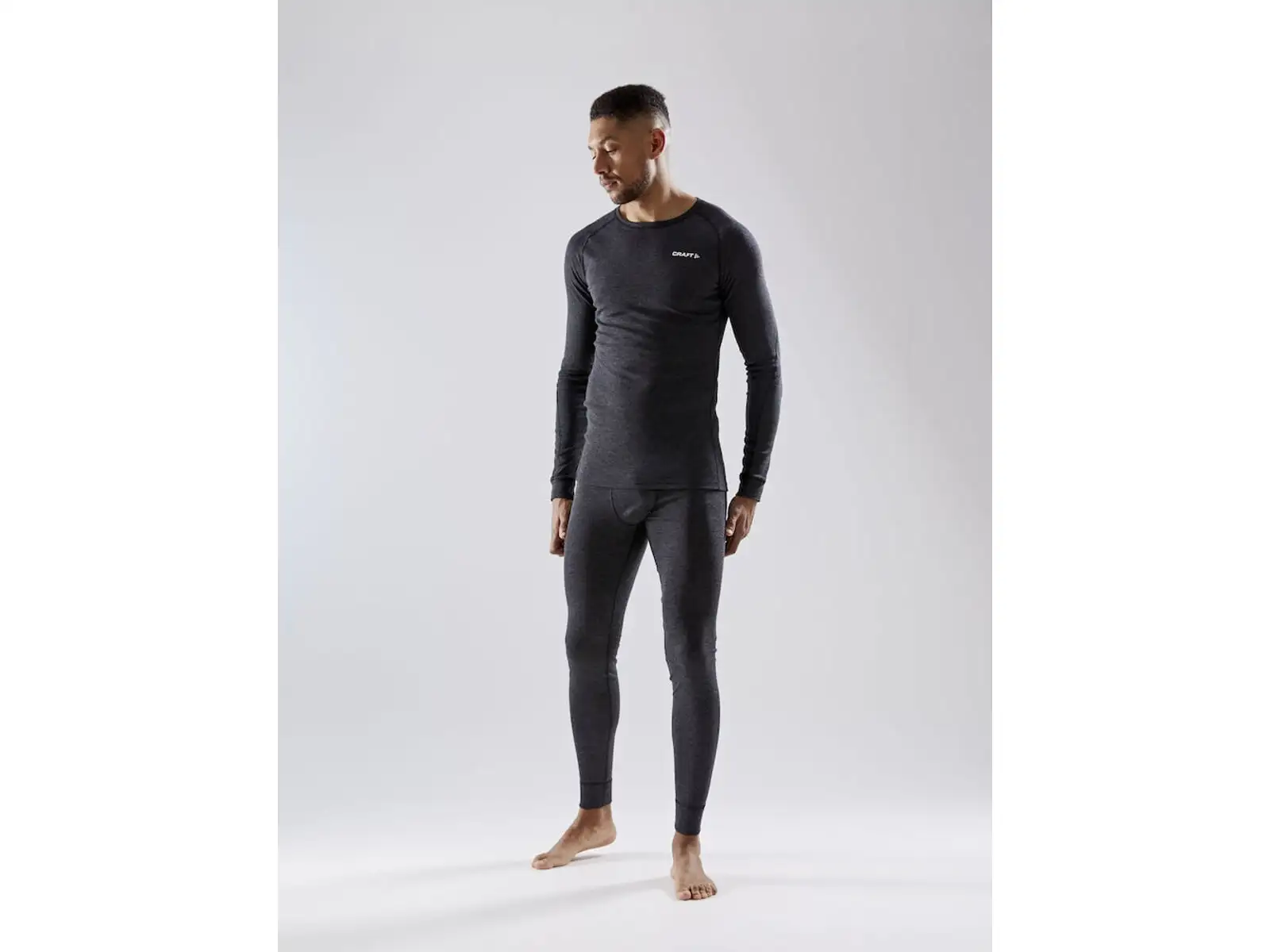 Craft Core Wool Merino men's functional set Blue