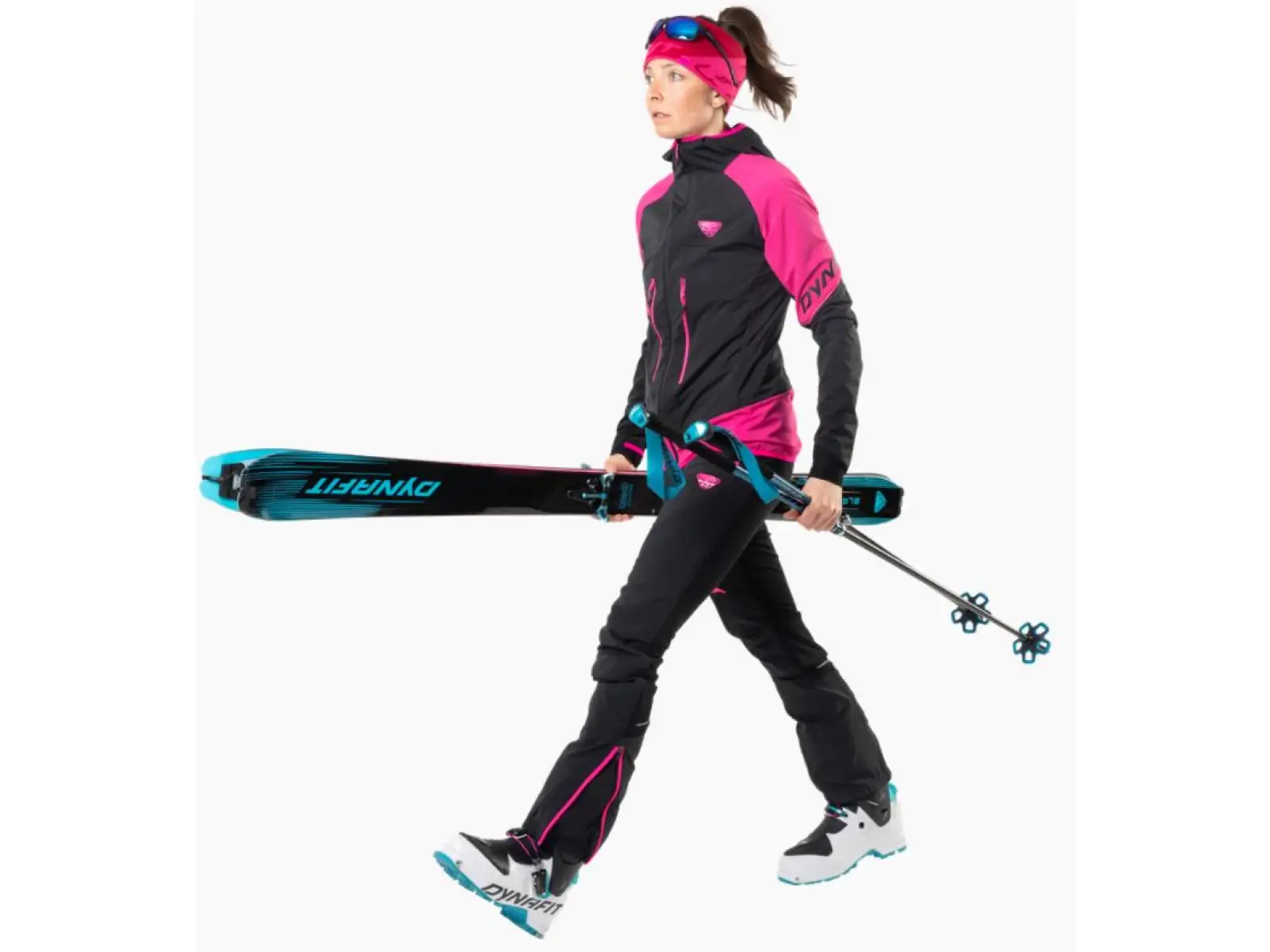 Dynafit Blacklight 88 women's ski touring set Silvretta Blue/Carbon Black