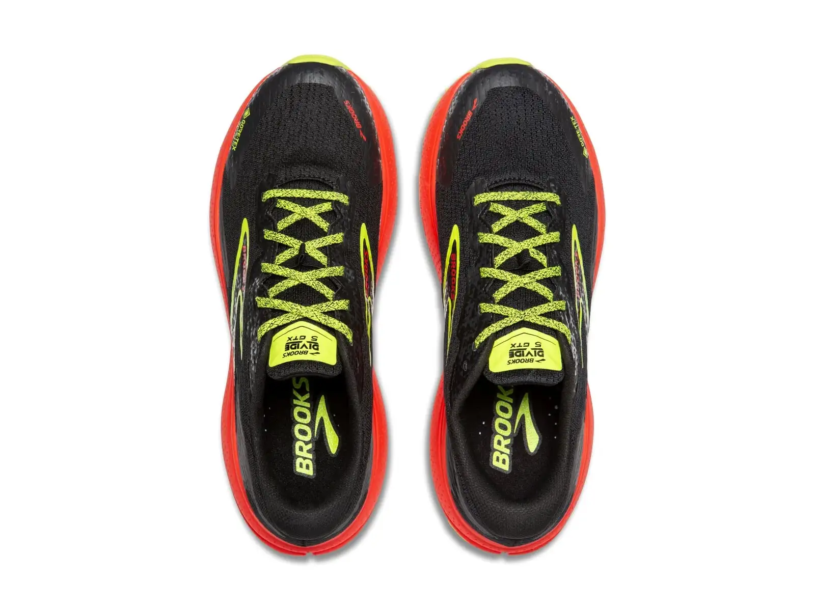 Brooks Divide 5 GTX men's running shoes red