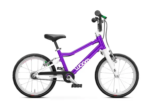 Woom 3 Purple Automagic 16" children's bike