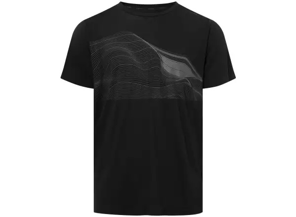 Viking Morain men's T-shirt short sleeve Black