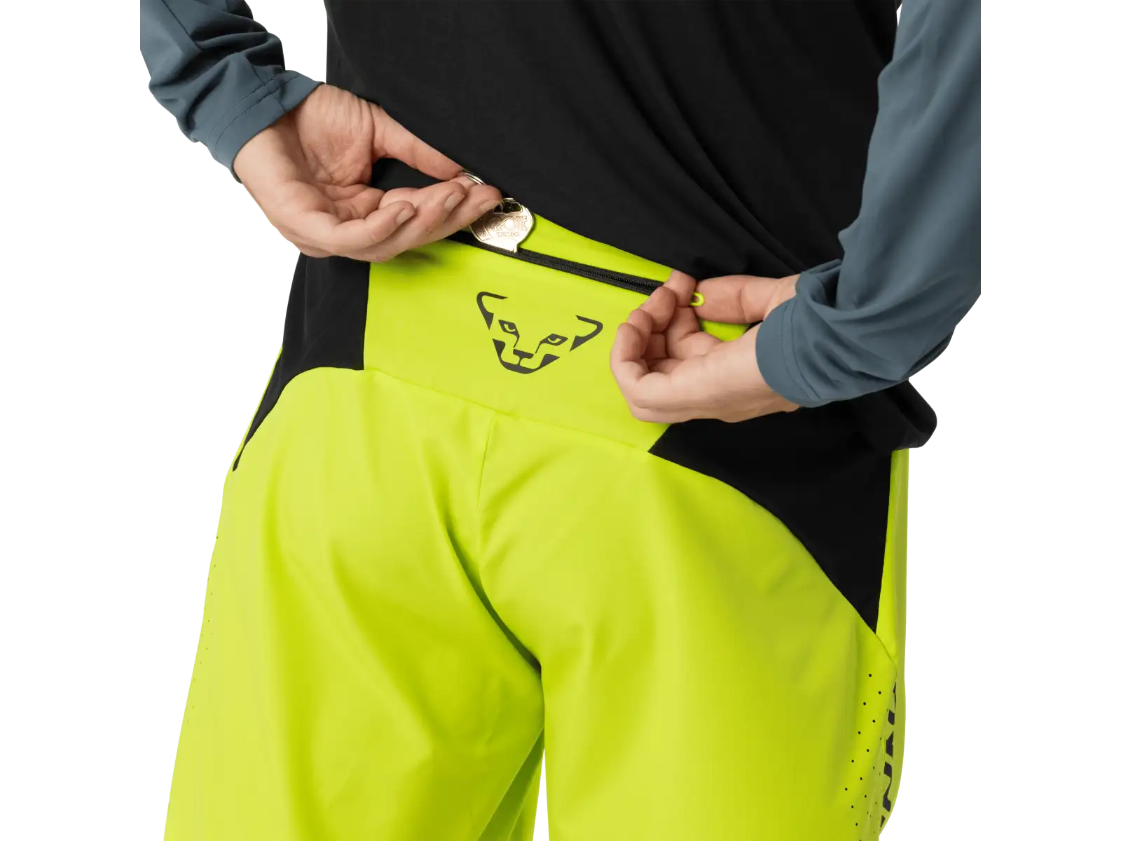 Dynafit Alpine Pro 2-in-1 men's running shorts Ultra Yellow
