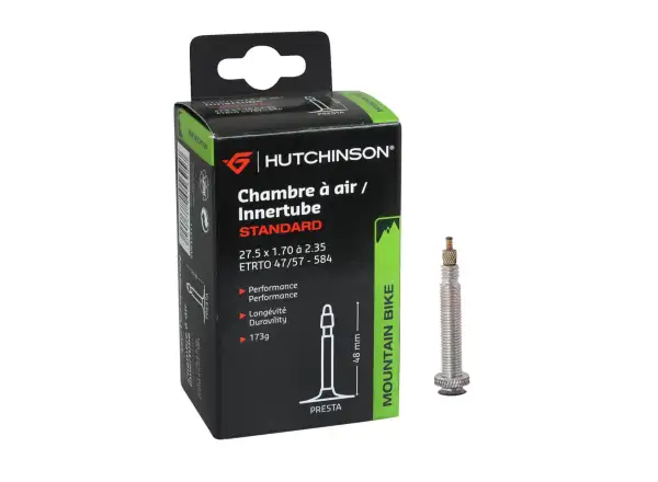 Hutchinson Standard MTB tube 27.5x1.70-2.35" Presta valve 48 mm