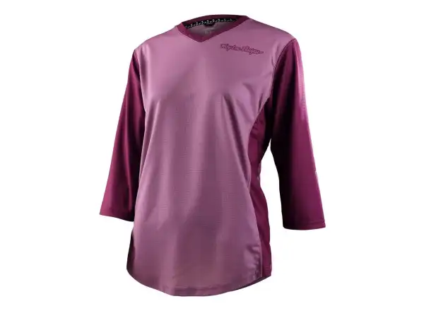 Troy Lee Designs Mischief women's jersey 3/4 sleeve Rosewood