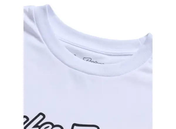 Troy Lee Designs Signature men's T-shirt short sleeve White/Black