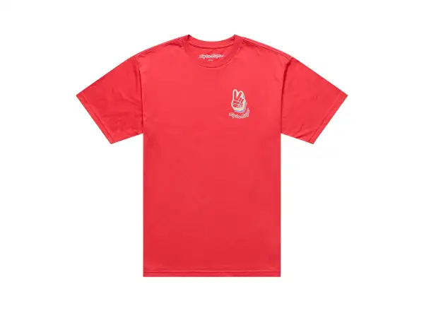 Troy Lee Designs Deuces men's T-shirt short sleeve Scarlet