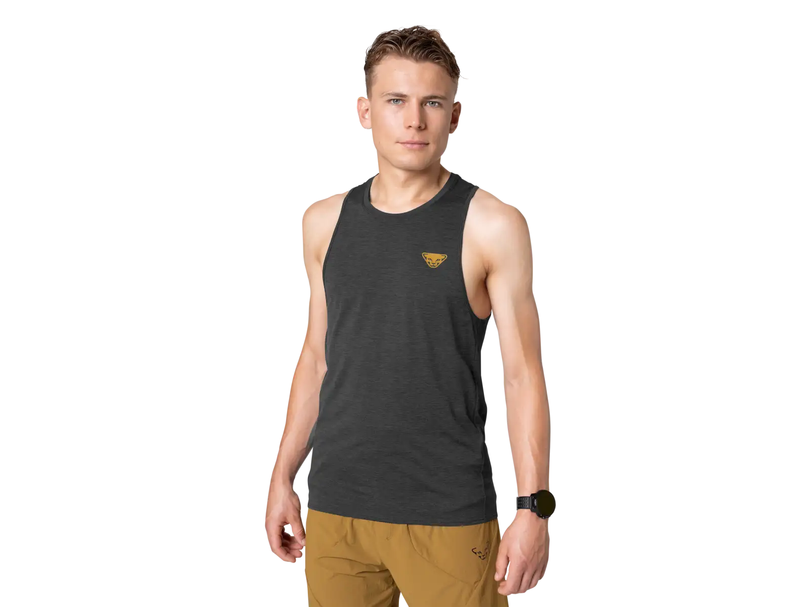 Dynafit Trail men's running sleeveless shirt Black Out