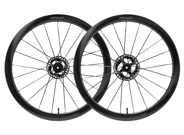 FFWD RAW CS 44 road wheelset Gloss Black