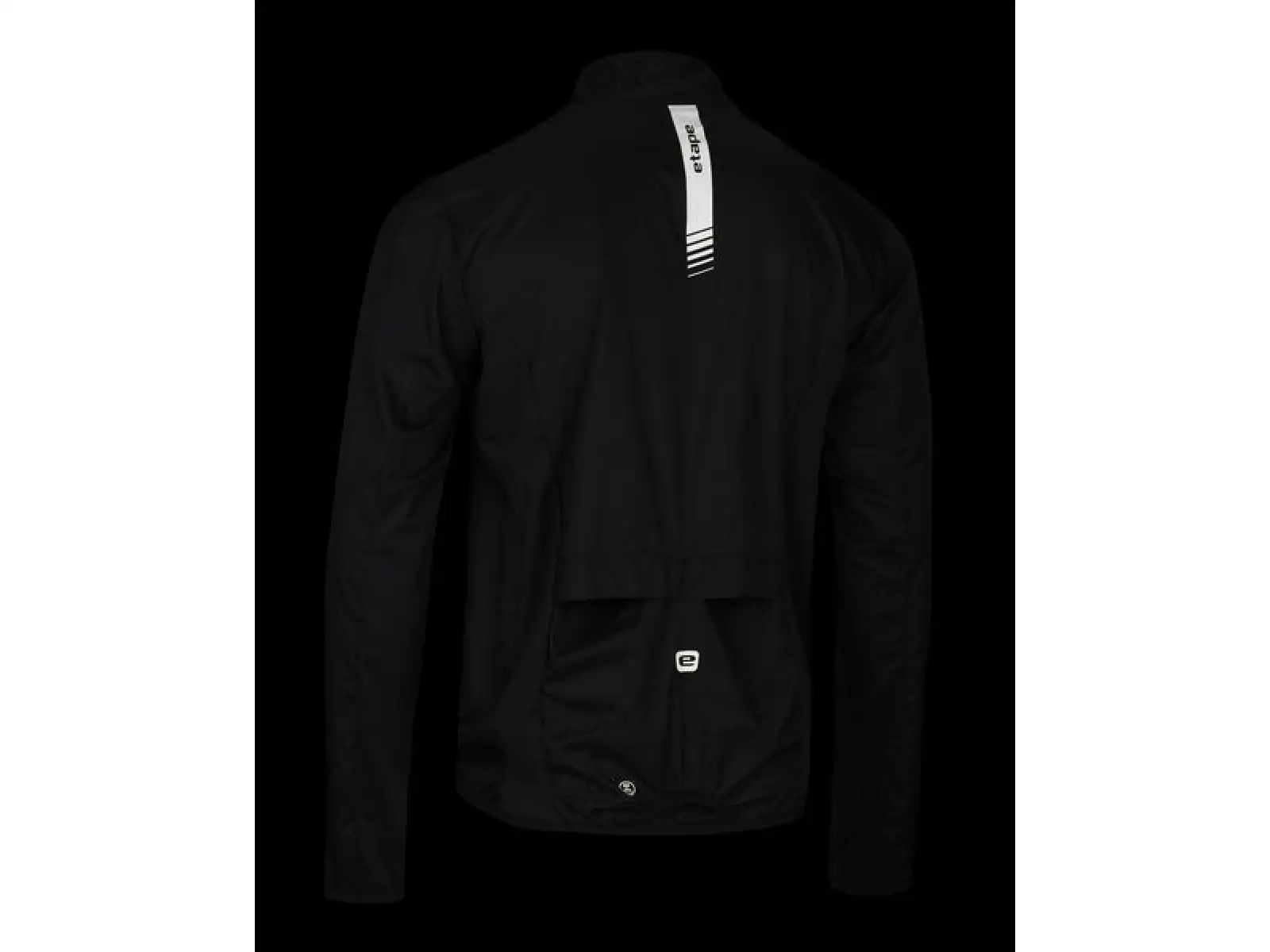 Etape Bora 2.0 men's windbreaker black/yellow fluo