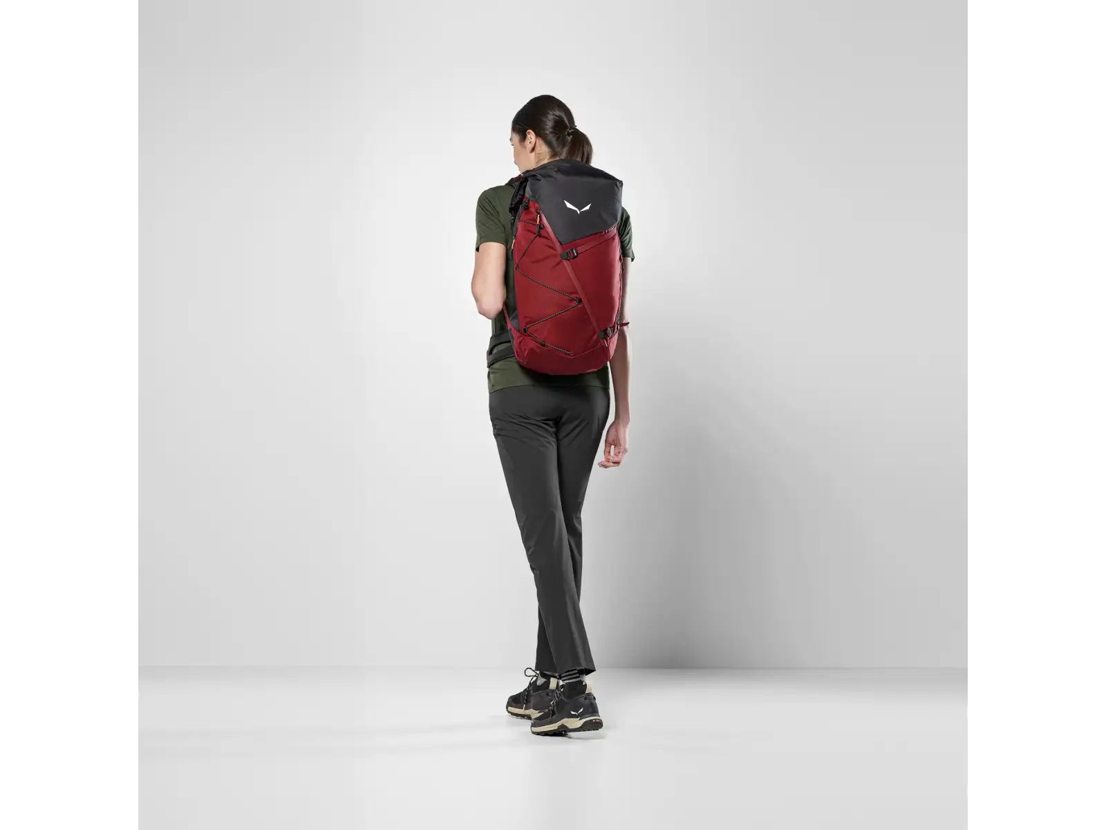 Salewa Puez women's hiking backpack 40+5 l Syrah/Black Out