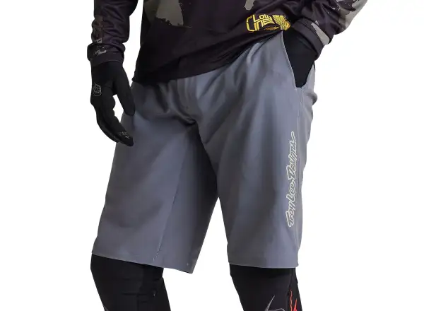 Troy Lee Designs Flowline Superlyte men's shorts Mono Charcoal