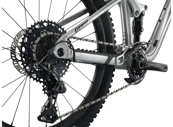 Giant Faith 24 children's full suspension bike Raw Aluminium