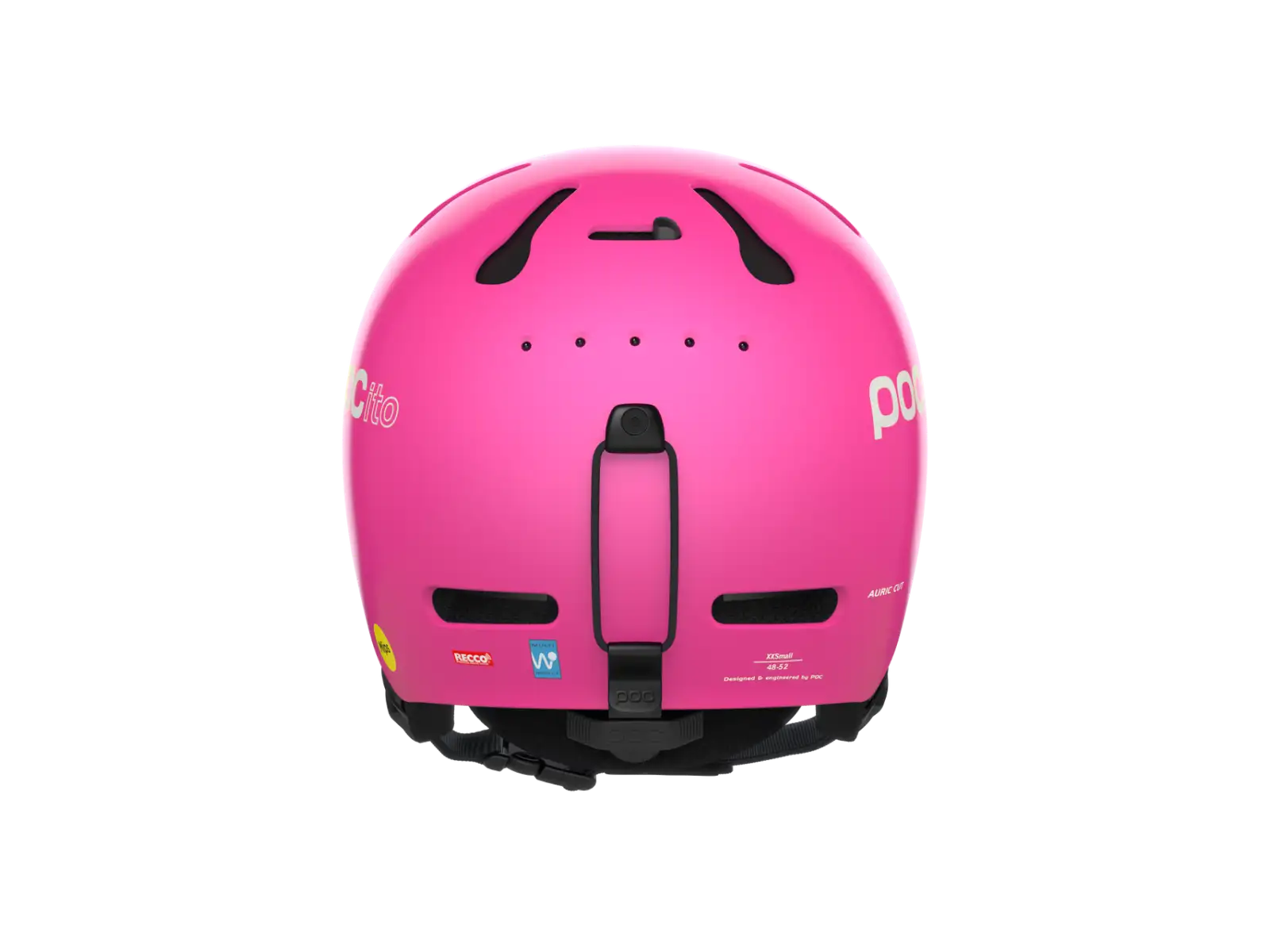 POC POCito Auric Cut MIPS children's ski helmet Fluorescent Pink