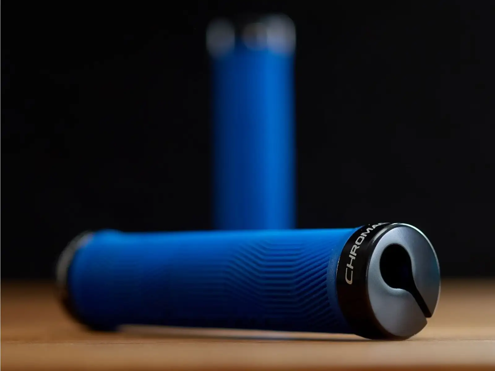 Chromag Palmskin grips blue