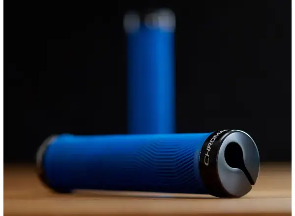 Chromag Palmskin grips blue