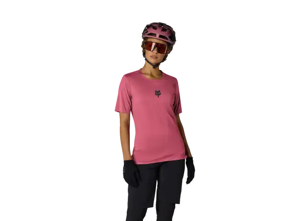 Fox Flexair women's jersey short sleeve Berry