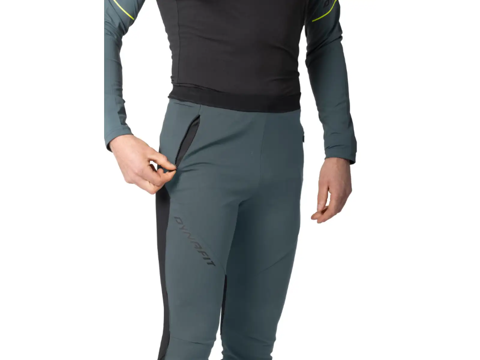 Dynafit Alpine Hybrid men's running pants Cinder