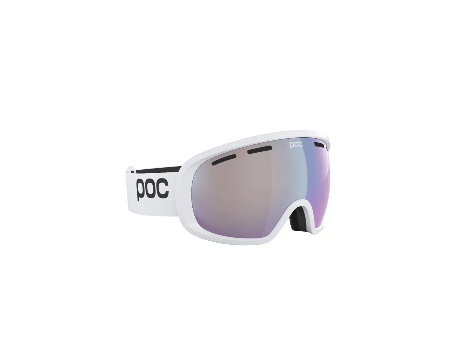 POC Fovea Photochromic ski goggles Hydrogen White/Photochromic/Light Pink-Sky Blue