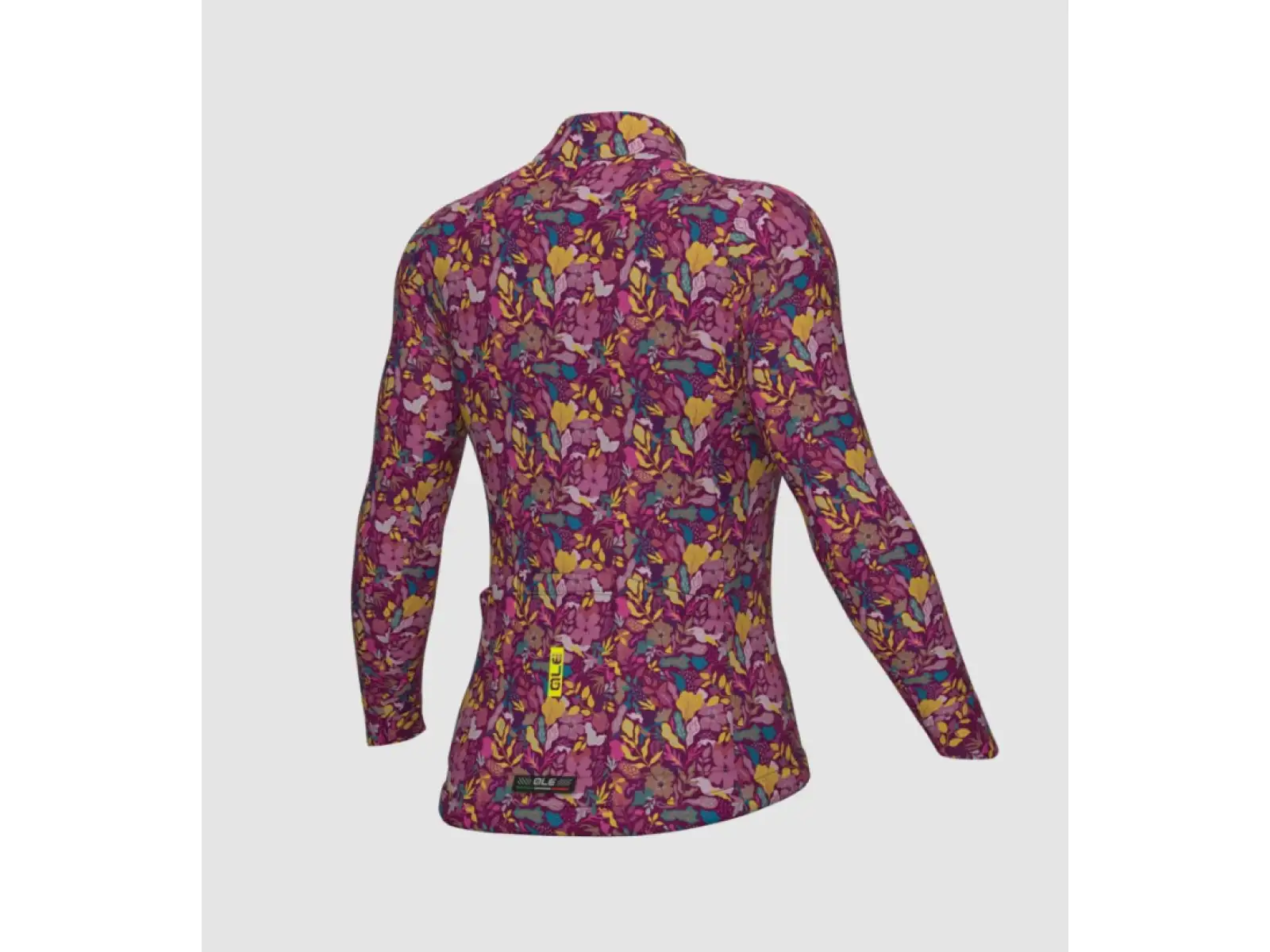 Alé Pragma Flowery women's insulated jersey long sleeve Pink