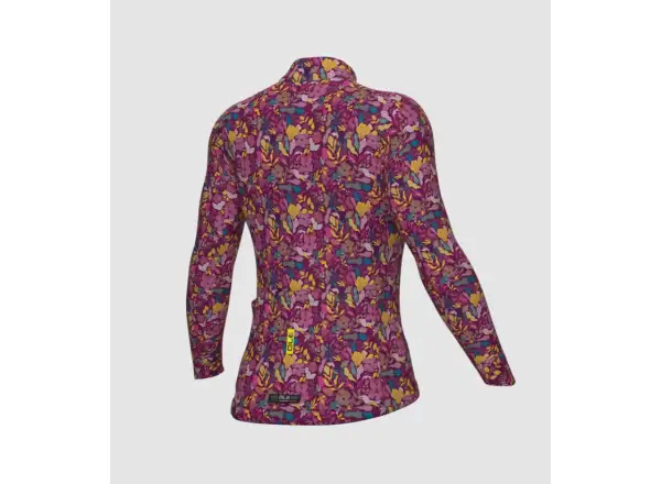 Alé Pragma Flowery women's insulated jersey long sleeve Pink