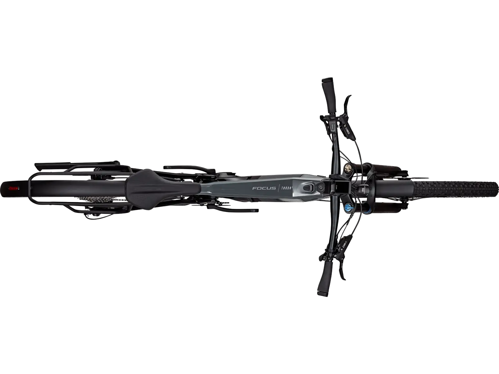 Focus Thron2 6.8 EQP DI 750Wh full suspension e-bike Slategrey/Magicblack
