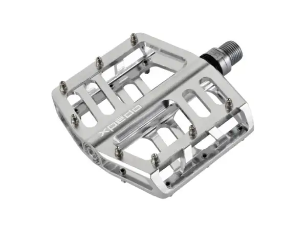 X-pedo JEK platform pedals silver