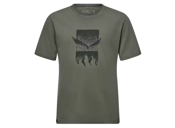 Salewa Eagle 3 Cime men's T-shirt short sleeve Faded Green