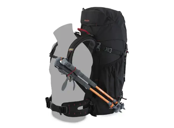 Pinguin Walker 50 backpack 50l Black