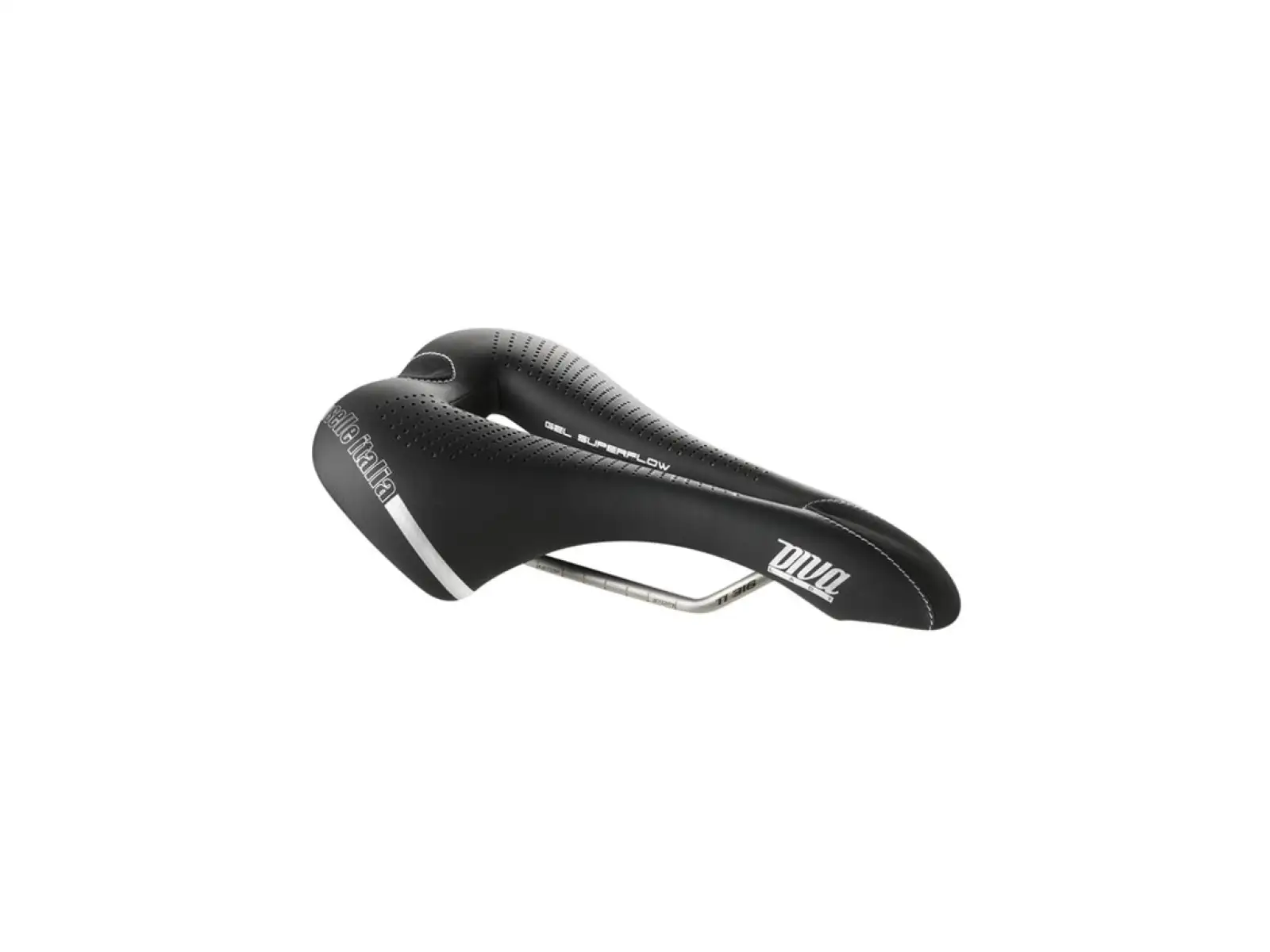 Selle Italia Diva Gel Superflow S3 women's saddle Black