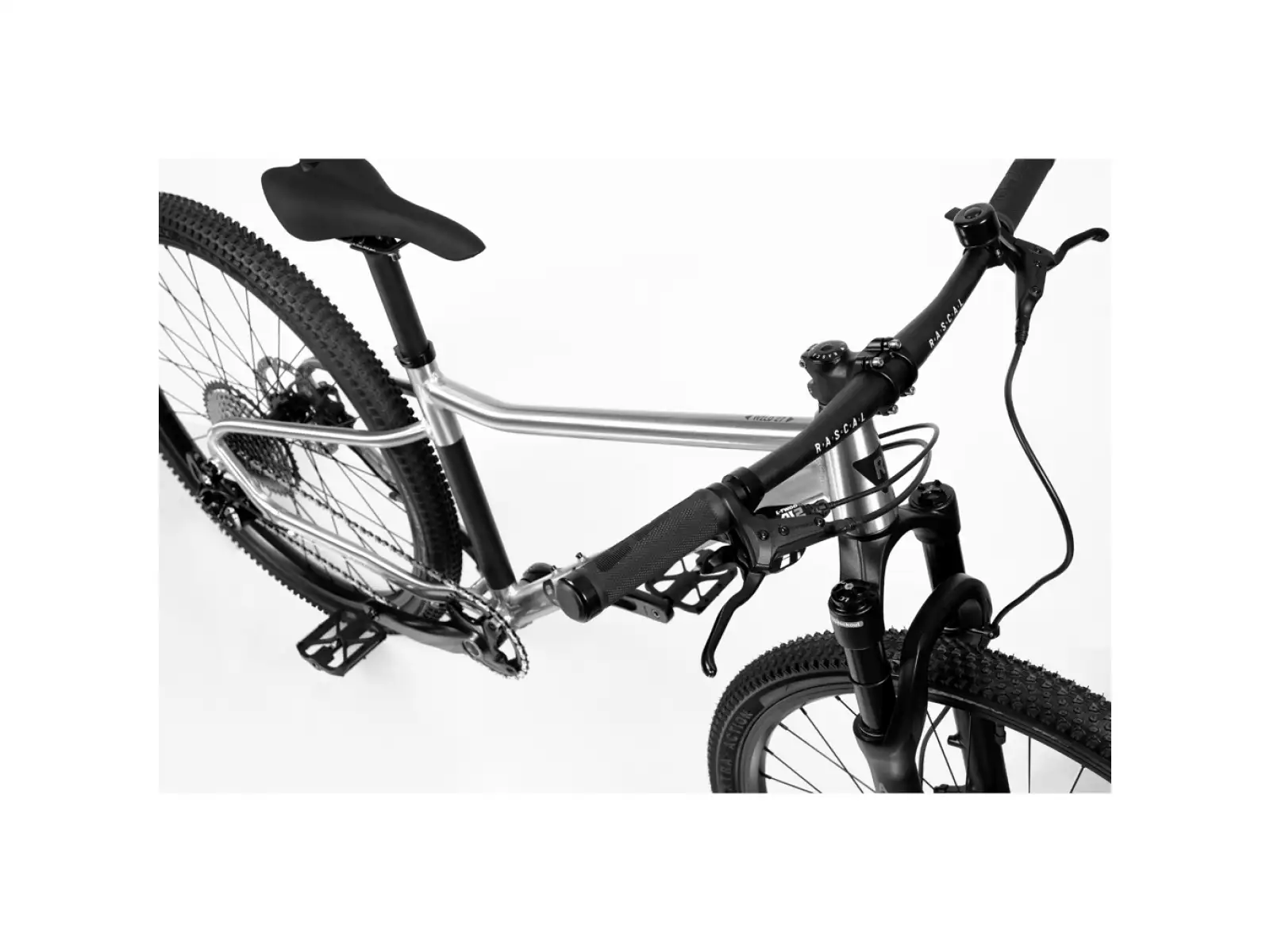 Rascal Wild 27 Limited children's bike Silver