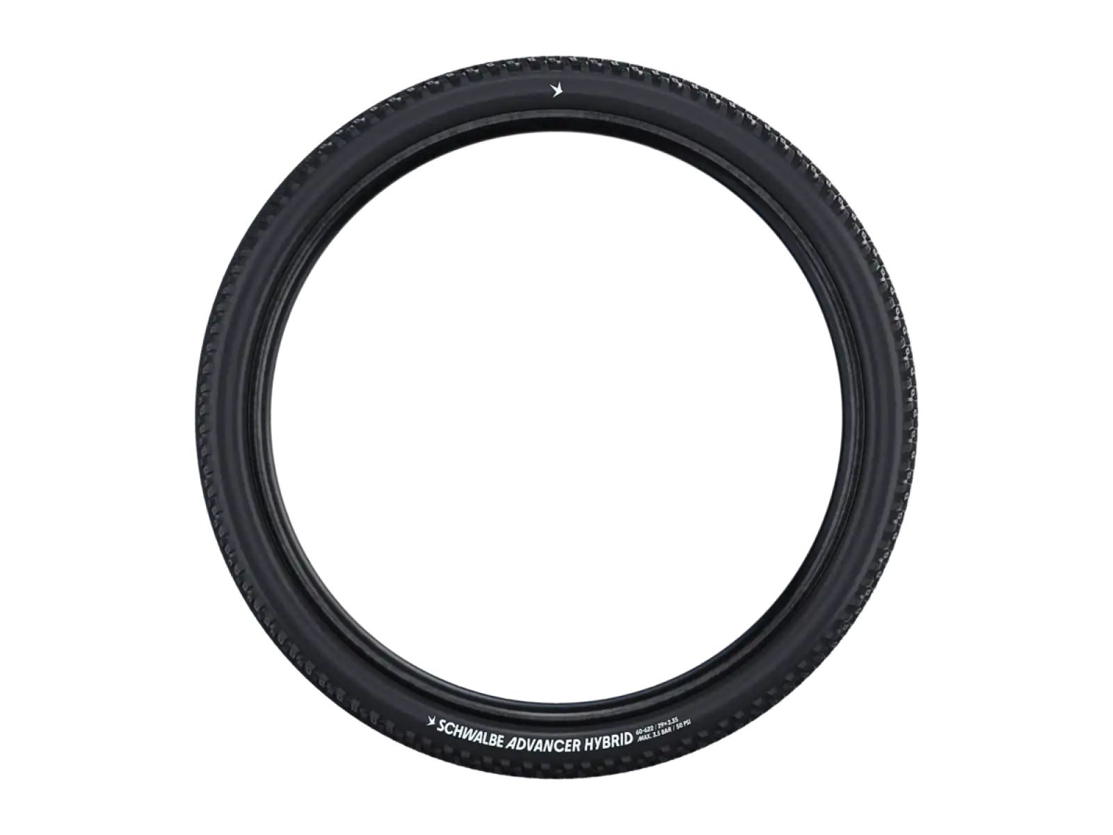 Schwalbe Advancer Hybrid Active PunctureGuard E-50 29" MTB wired tire Black Reflex