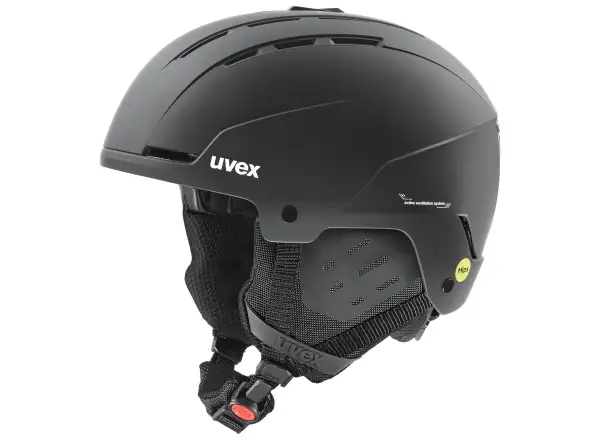 Uvex Stance MIPS ski helmet black/brown matt