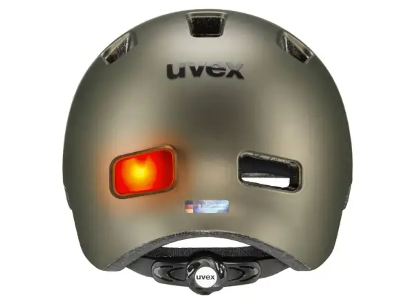 Uvex City 4 helmet Green Smoke Mat size 55-58 cm