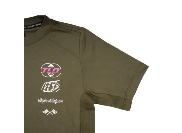 Troy Lee Designs Skyline Ride Tee kids jersey short sleeve Worldwide Caper