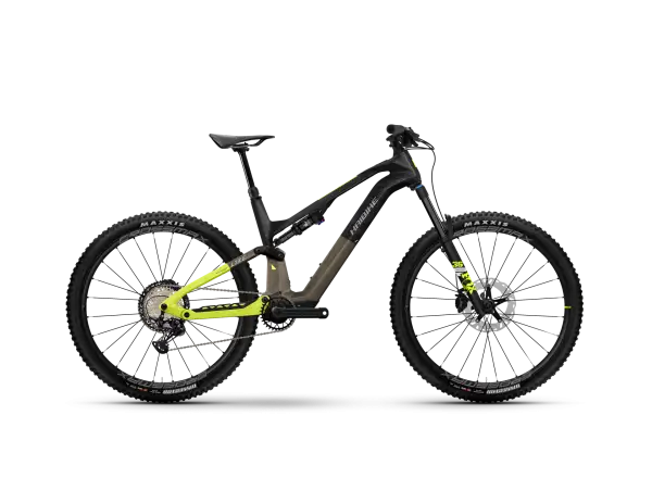 Haibike Lyke CF 11 430Wh full-suspension e-bike Carbon/Sand/Lime Gloss