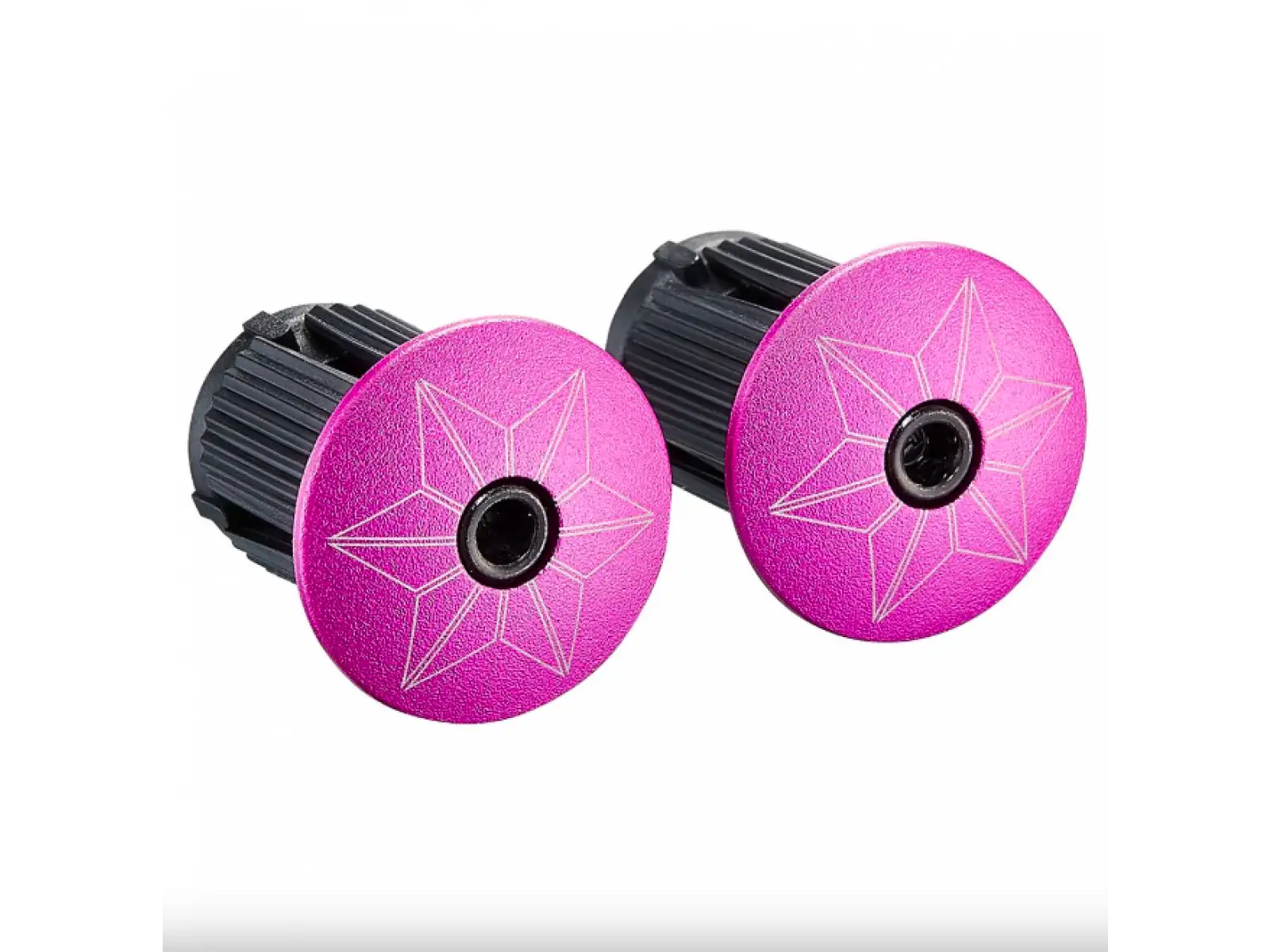 Supacaz Super Sticky Kush Classic handlebar tape Sakura/Pink plugs