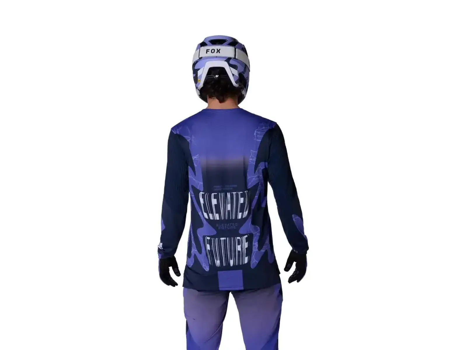 Fox Flexair men's long sleeve jersey Diffuse Special Edition Blueberry