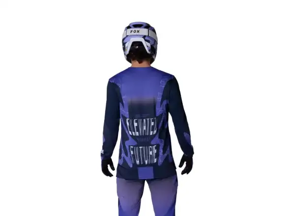 Fox Flexair men's long sleeve jersey Diffuse Special Edition Blueberry