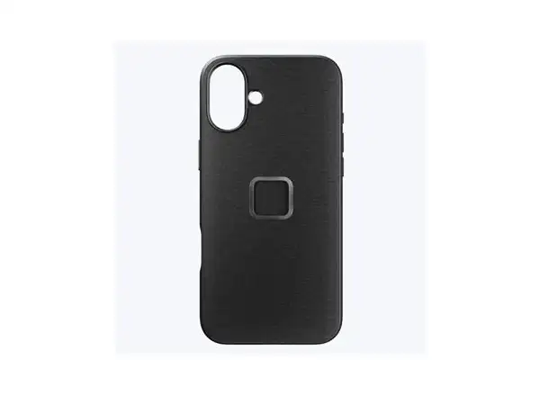 Peak Design Mobile Everyday Fabric Case iPhone 16 Plus phone case Charcoal