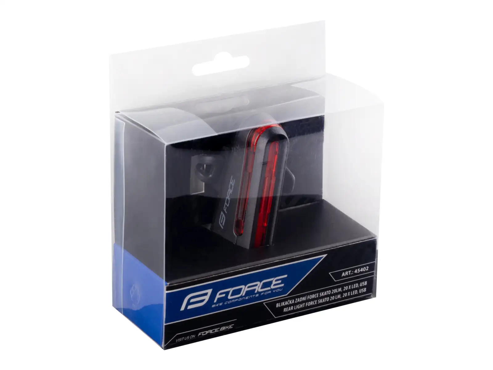 Force SKATO 20 LED rear flasher USB-C