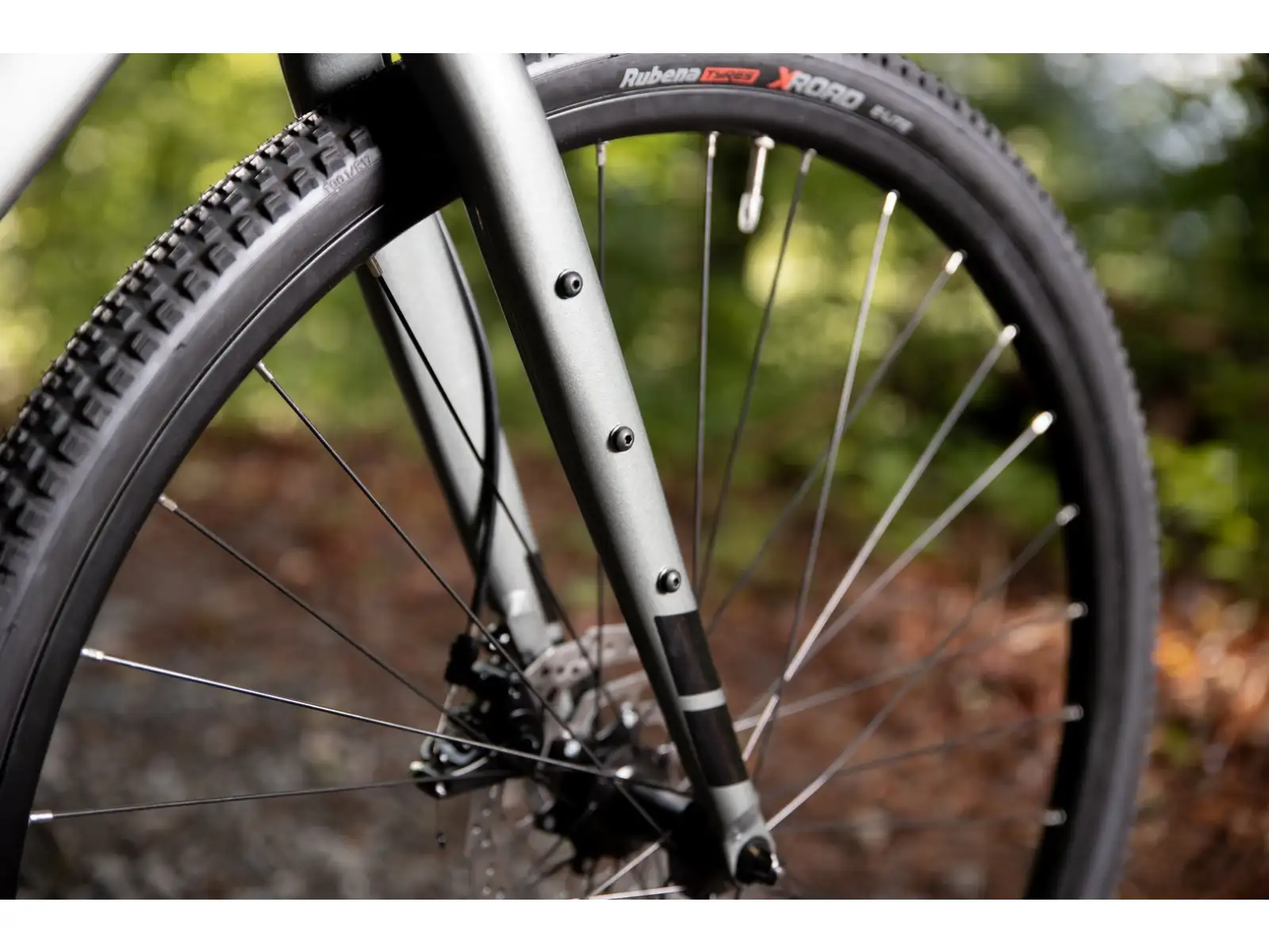 Rock Machine Lukk 40 gravel bike Gloss Granite Green
