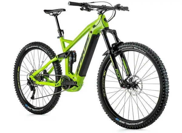 Apache Quruk 5 Bosch full suspension e-bike acid green