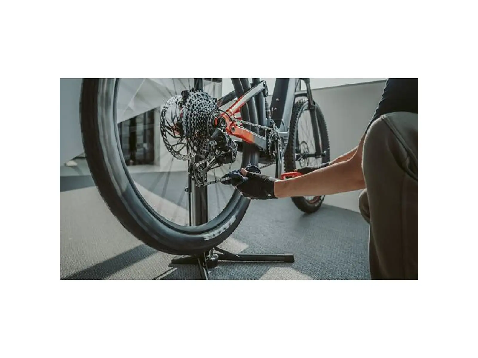 Topeak Transformer eUP 2Stage workshop pump black